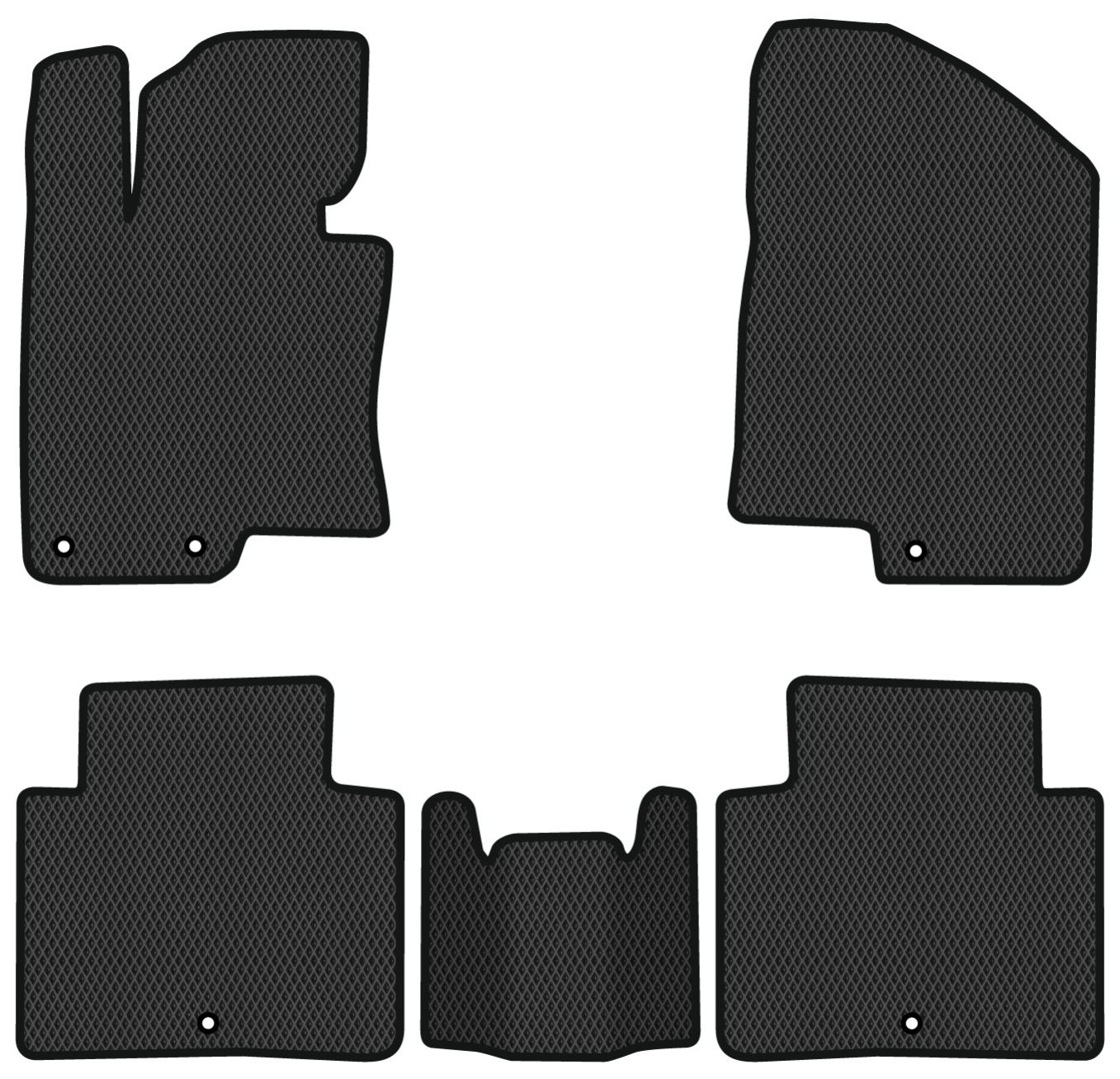 EVA килимки в салон авто EVAtech для K5 (LPI) Kia 2010-2016 3 покоління Sedan Korea (KI11843CVK5KH5RBB) - Фото 1