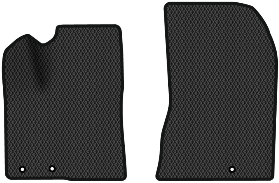 EVA килимки в салон авто передні EVAtech для Sorento (XM) (Hinged Gas Pedal) 7 seats Kia 2009-2012 2 покоління SUV EU (KI12232AD2KH3RBB) - Фото 1