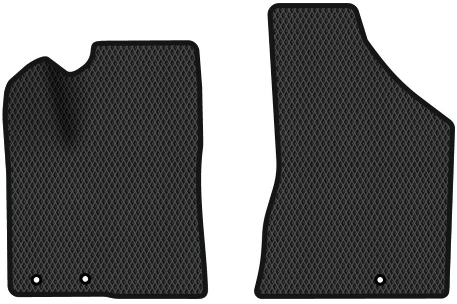 EVA килимки в салон авто передні EVAtech для Sorento (XM) (Hinged Gas Pedal) 7 seats Kia 2009-2012 2 покоління SUV EU (KI12232AE2KH3RBB) - Фото 1