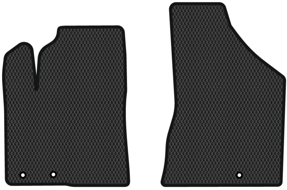 EVA килимки в салон авто передні EVAtech для Sorento (XM) (Hinged Gas Pedal) 7 seats Kia 2009-2012 2 покоління SUV EU (KI12232AV2KH3RBB) - Фото 1