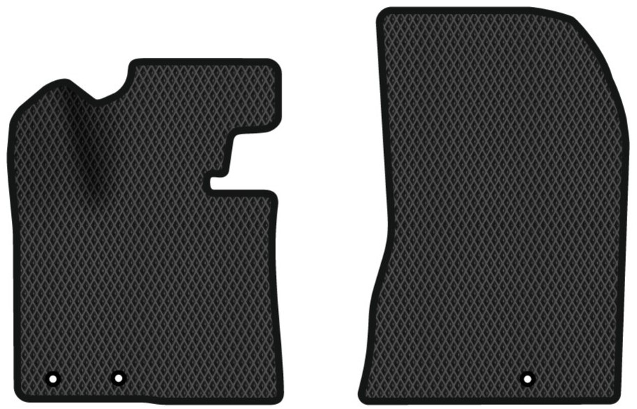 EVA килимки в салон авто передні EVAtech для Sorento (XM) (Floor Gas Pedal) 7 seats Kia 2009-2012 2 покоління SUV EU (KI12272AD2KH3RBB) - Фото 1