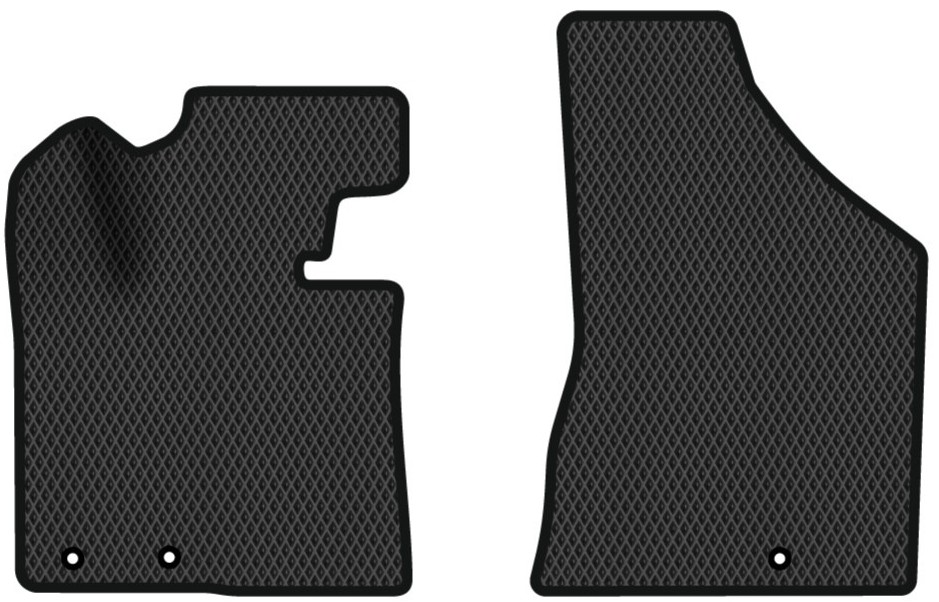 EVA килимки в салон авто передні EVAtech для Sorento (XM) (Floor Gas Pedal) 7 seats Kia 2009-2012 2 покоління SUV EU (KI12272AE2KH3RBB) - Фото 1