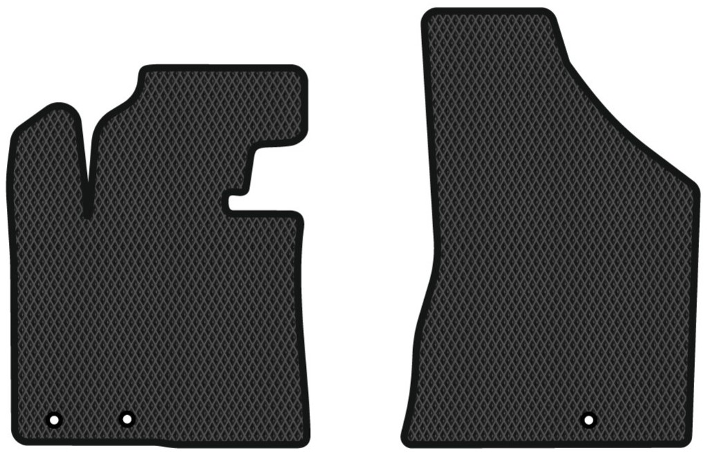 EVA килимки в салон авто передні EVAtech для Sorento (XM) (Floor Gas Pedal) 7 seats Kia 2009-2012 2 покоління SUV EU (KI12272AV2KH3RBB) - Фото 1