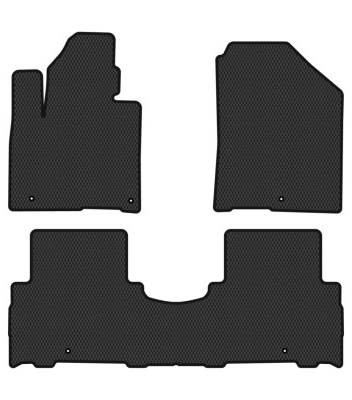 EVA коврики в салон авто EVAtech для Sorento (UM) 7 seats Kia 2014-2020 3 поколение SUV USA KI12575ZV3RBB - Фото 1