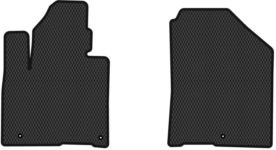 EVA килимки в салон авто передні EVAtech для Sorento (UM) 7 seats Kia 2014-2020 3 покоління SUV USA (KI12575AV2LA3RBB) - Фото 1