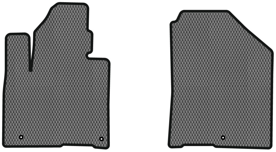 EVA килимки в салон авто передні EVAtech для Sorento (UM) 7 seats Kia 2014-2020 3 покоління SUV USA (KI12575AV2LA3RGB) - Фото 1