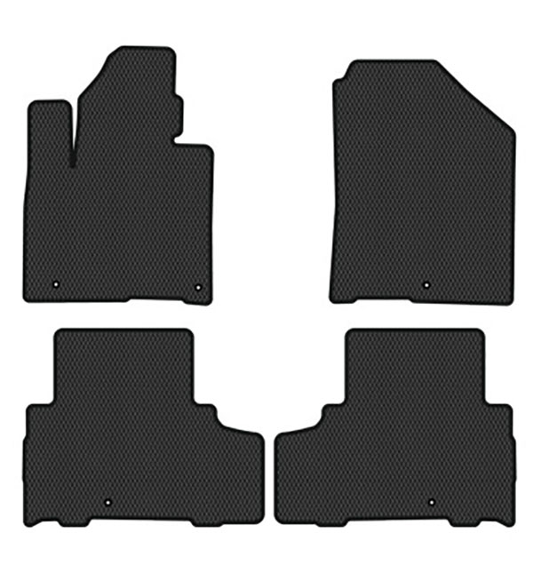 EVA коврики в салон авто EVAtech для Sorento (UM) 7 seats Kia 2014-2020 3 поколение SUV USA KI12575PVC4LA5RBB - Фото 1