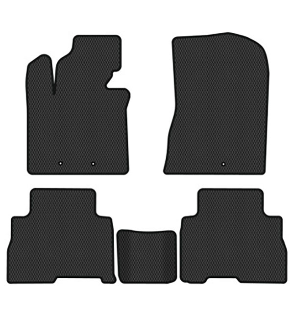EVA коврики в салон авто EVAtech для Sorento (XM) 7 seats Restyling Kia 2012-2014 2 поколение SUV Korea KI12715C5LA3RBB - Фото 1