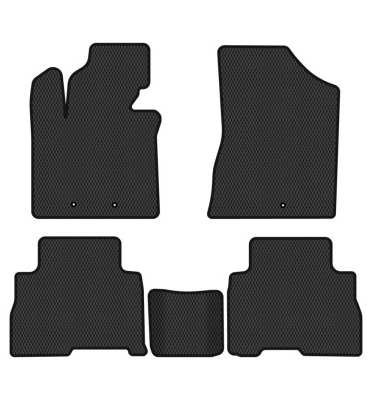 EVA коврики в салон авто EVAtech для Sorento (XM) 7 seats Restyling Kia 2012-2014 2 поколение SUV Korea KI12715CV5LA3RBB - Фото 1