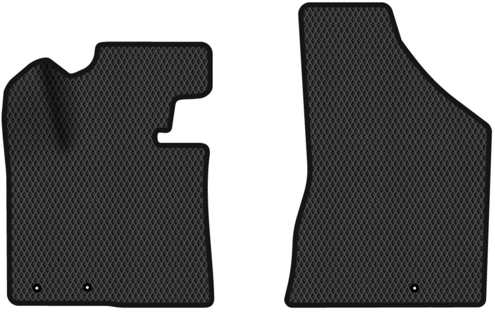 EVA килимки в салон авто передні EVAtech для Sorento (XM) (Floor Gas Pedal) 7 seats Kia 2009-2012 2 покоління SUV EU (KI12991AE2LA3RBB) - Фото 1