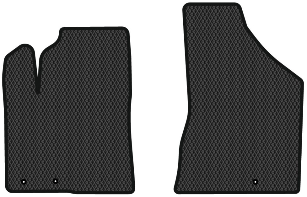 EVA килимки в салон авто передні EVAtech для Sorento (XM) (Hinged Gas Pedal) 7 seats Kia 2009-2012 2 покоління SUV EU (KI12992AV2LA3RBB) - Фото 1