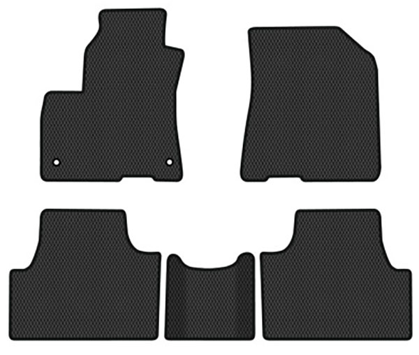 EVA коврики в салон авто EVAtech для Soul EV Kia 2020-2023 2 поколение Htb EU KI14201CG5KH2RBB - Фото 1