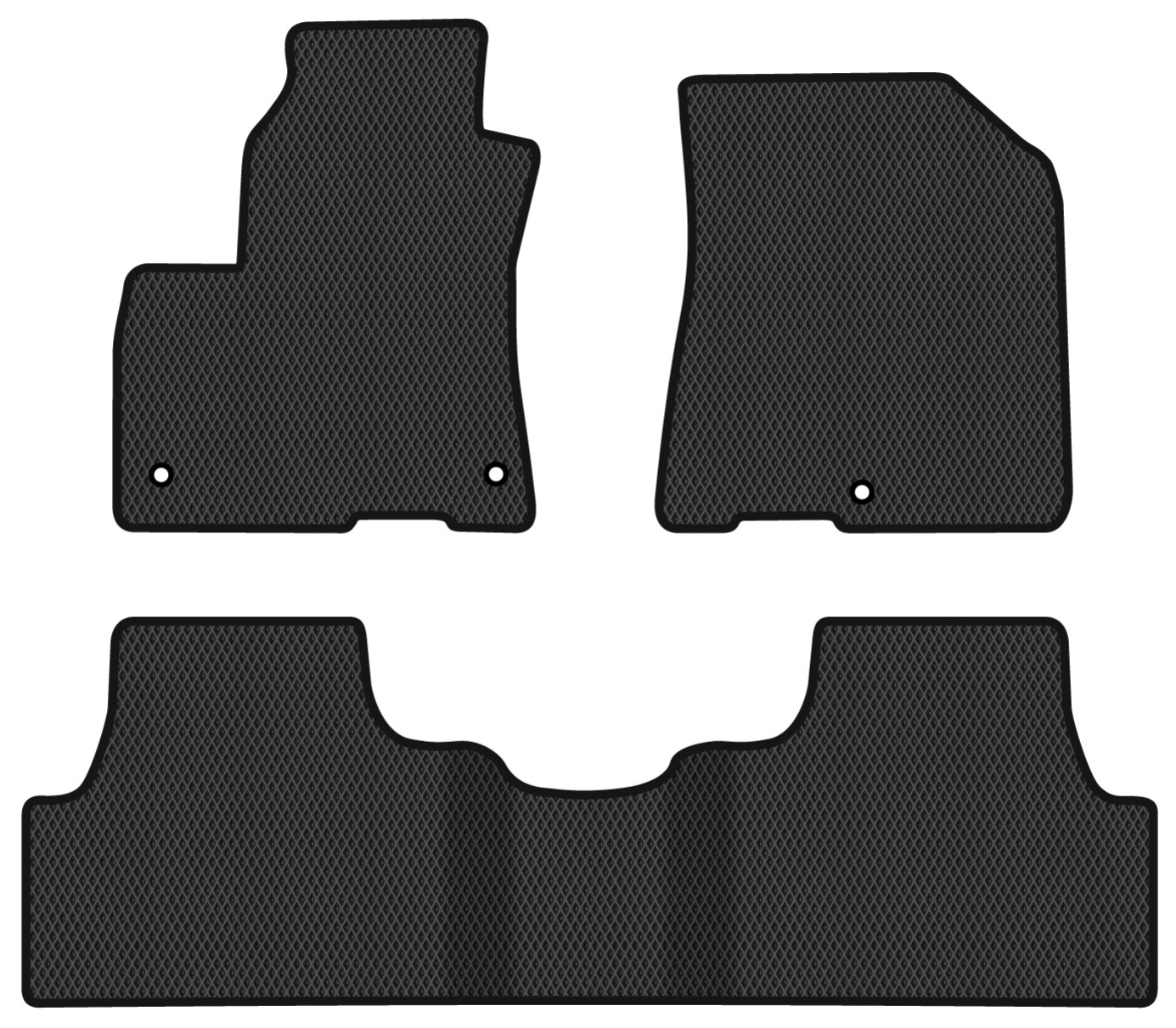 EVA коврики в салон авто EVAtech для Soul EV Kia 2020-2023 2 поколение Htb Korea KI14202ZG3KH3RBB - Фото 1