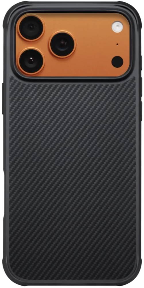 Купити Чохол для смартфону Pitaka Aramid ProGuard Case Twill Black/Grey for iPhone 17 Pro Max (KI1701MGPM) - Фото 1 Чохол для смартфону Pitaka Aramid ProGuard Case Twill Black/Grey for iPhone 17 Pro Max (KI1701MGPM) - Фото 1