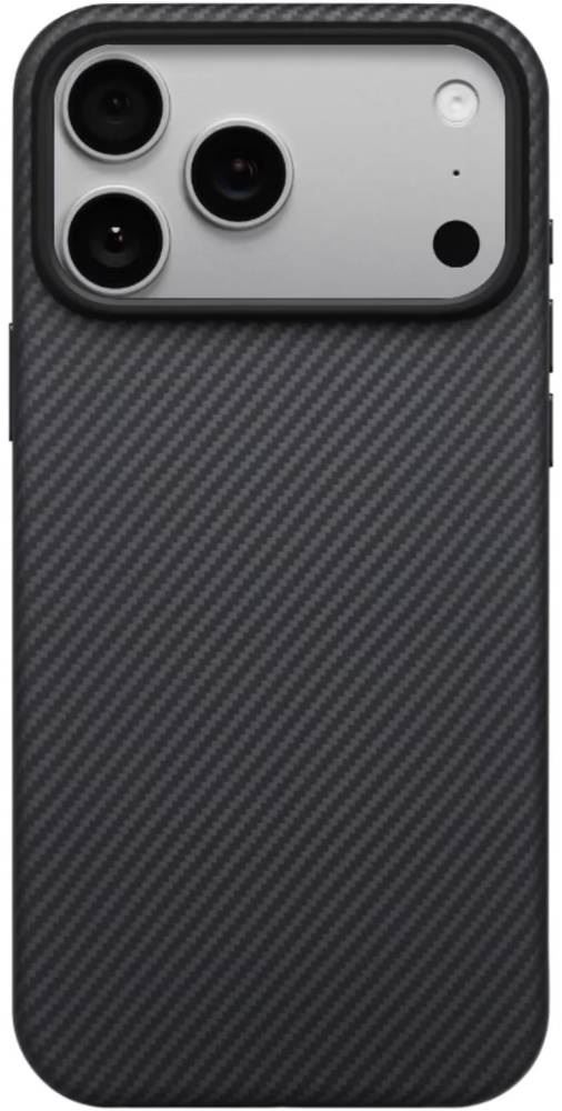 Купити Чохол для смартфону Pitaka Aramid UltraGuard Case Twill Black/Grey for iPhone 17 Pro Max (KI1701PBM) - Фото 1 Чохол для смартфону Pitaka Aramid UltraGuard Case Twill Black/Grey for iPhone 17 Pro Max (KI1701PBM) - Фото 1