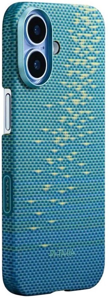 Чехол для смартфона Pitaka Ultra-Slim Case Lucid Blue for iPhone 17 (KI1702AG) - Фото 1