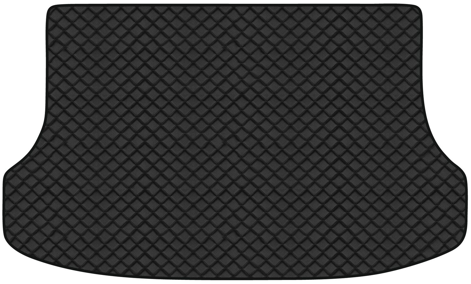 Килимок з екошкіри в багажник авто EVAtech ECO для Sorento (BL) 5 seats Kia 2002-2009 1 покоління SUV EU KI21471B1BBB - Фото 1