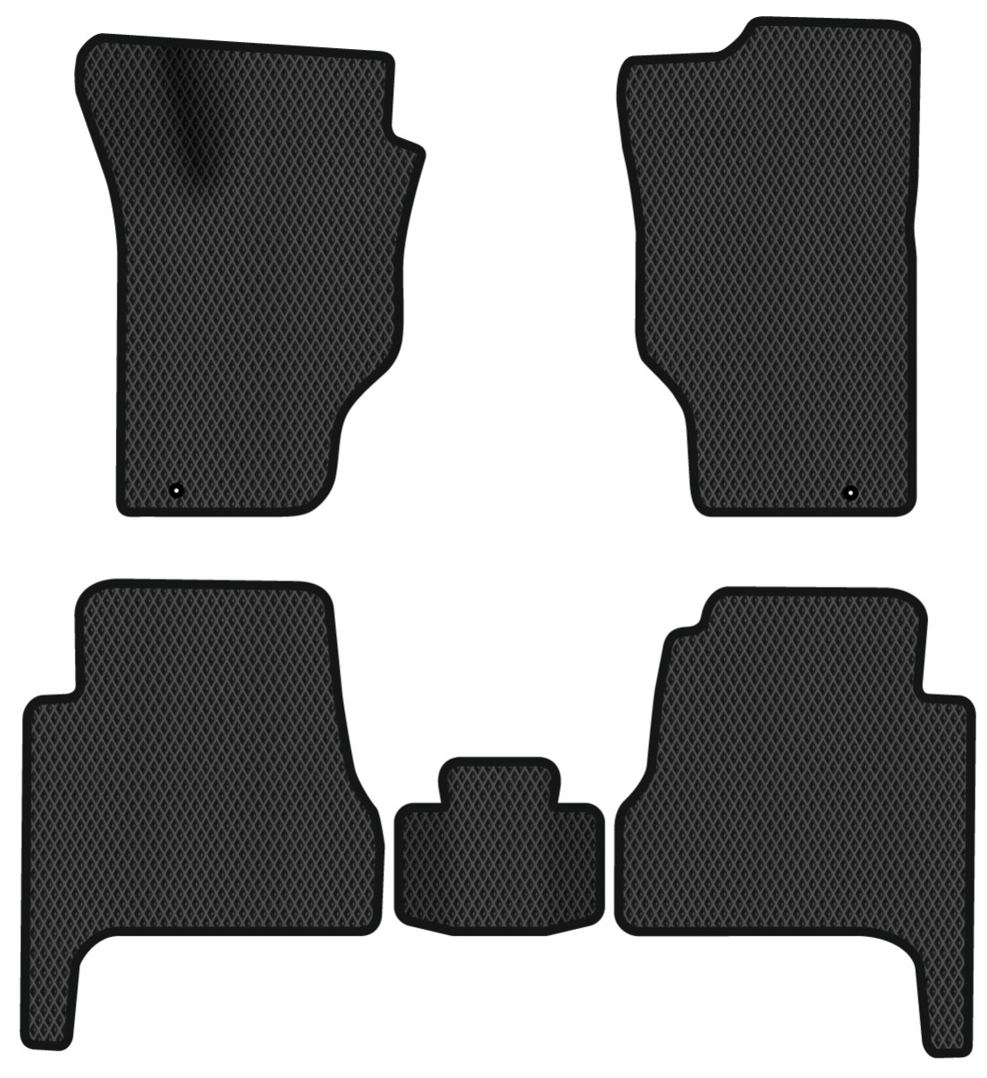 EVA килимки в салон авто EVAtech для Sorento (BL) 5 seats Kia 2002-2009 1 покоління SUV EU KI21471CD5LA2RBB - Фото 1