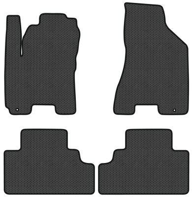 EVA коврики в салон авто EVAtech для Sportage (JE) MT Kia 2004-2010 2 поколение SUV EU (KI2954PVC4LA2SBB) - Фото 1