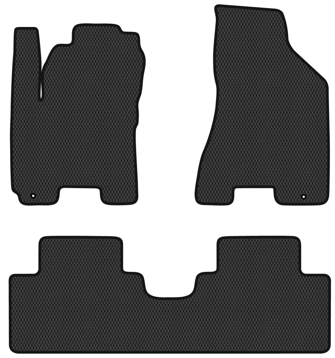 EVA килимки в салон авто EVAtech для Sportage (JE) MT Kia 2004-2010 2 покоління SUV EU (KI2954ZV3RBB) - Фото 1