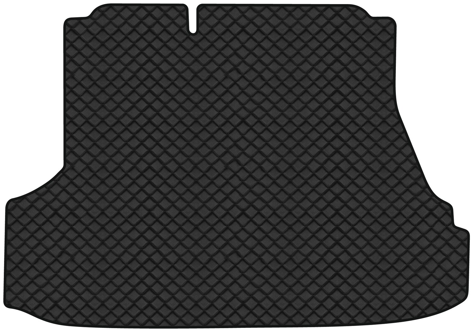 Коврик из экокожи в багажник авто EVAtech ECO для Cerato (LD) Kia 2004-2008 1 поколение Sedan EU KI3107B1BBB - Фото 1