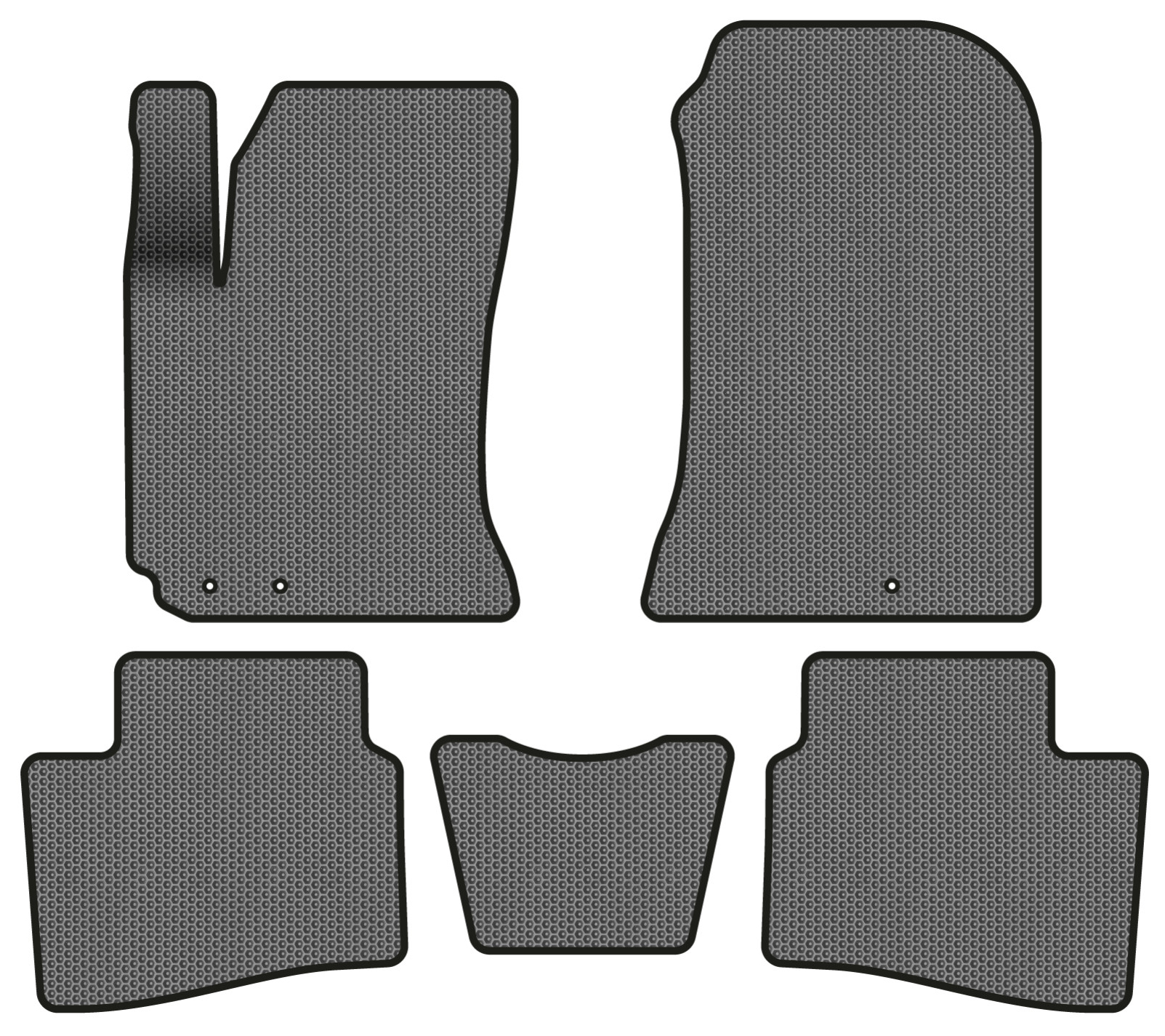 EVA килимки в салон авто EVAtech для Cerato (TD) Kia 2008-2012 2 покоління Sedan EU (KI3112C5LA3SGB) - Фото 1