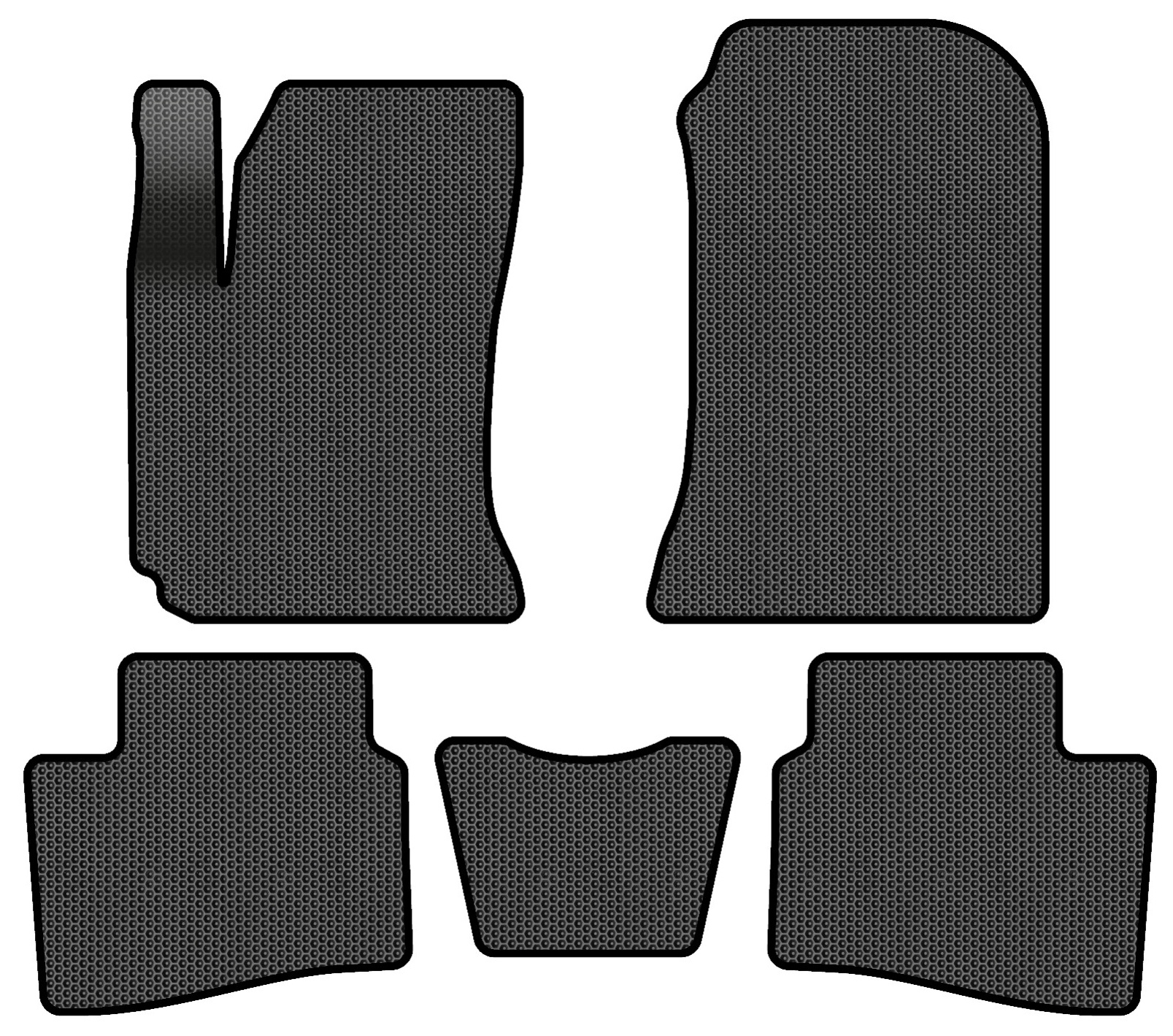 EVA килимки в салон авто EVAtech для Cerato (TD) Kia 2008-2012 2 покоління Sedan EU (KI3112C5SBB) - Фото 1