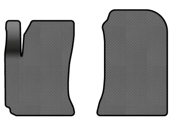 EVA килимки в салон авто передні EVAtech для Cerato (TD) Kia 2008-2012 2 покоління Htb EU (KI3113A2RGB) - Фото 1