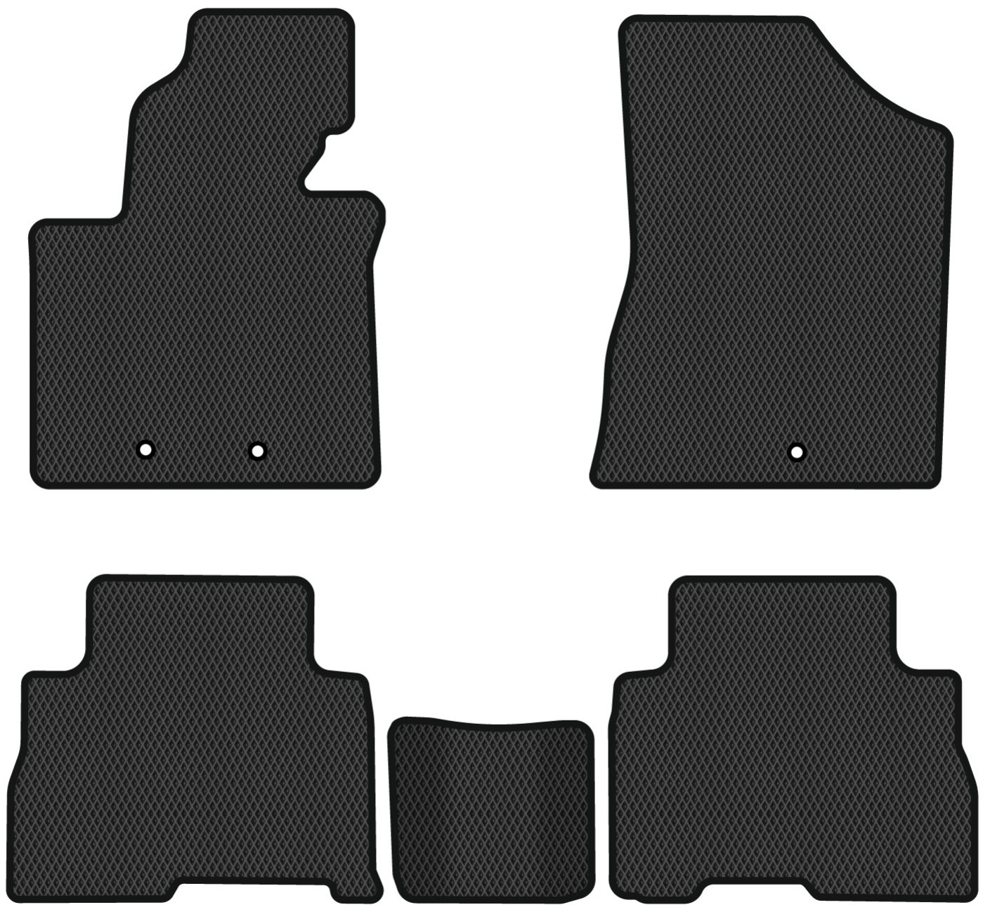 EVA килимки в салон авто EVAtech для Sorento (XM) 5 seats Restyling Kia 2012-2014 2 покоління SUV EU KI32230CG5KH3RBB - Фото 1