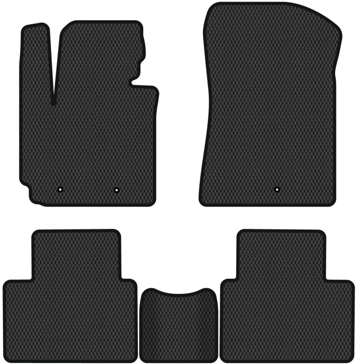 EVA килимки в салон авто EVAtech для Soul (PS) Kia 2014-2016 2 покоління Htb EU KI32894C5LA3RBB - Фото 1