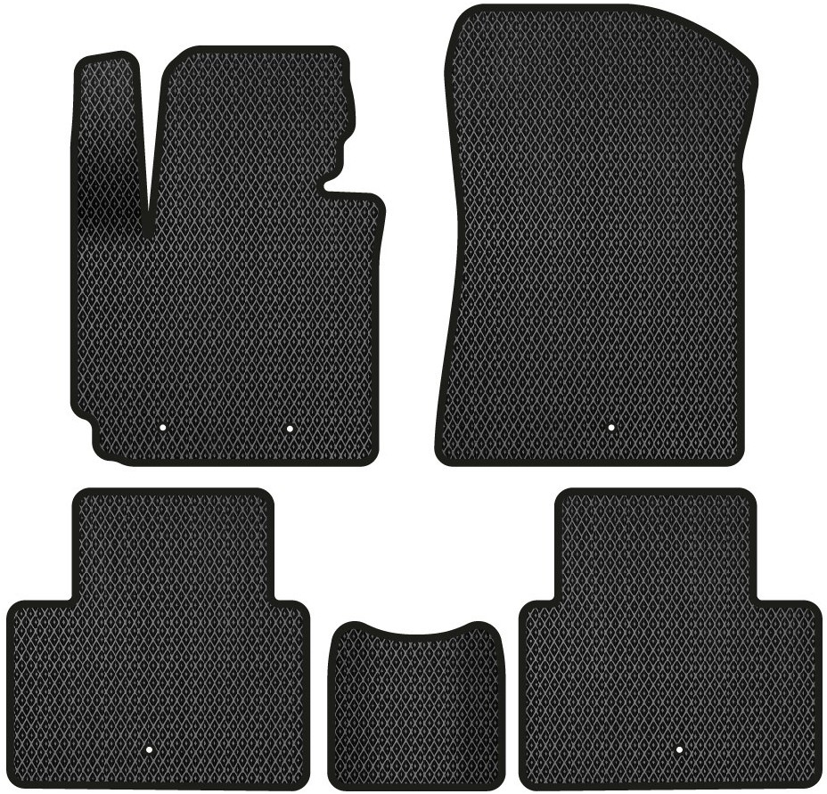 EVA килимки в салон авто EVAtech для Soul (PS) Restyling Kia 2016-2018 2 покоління Htb Korea KI32946C5LA5RBB - Фото 1