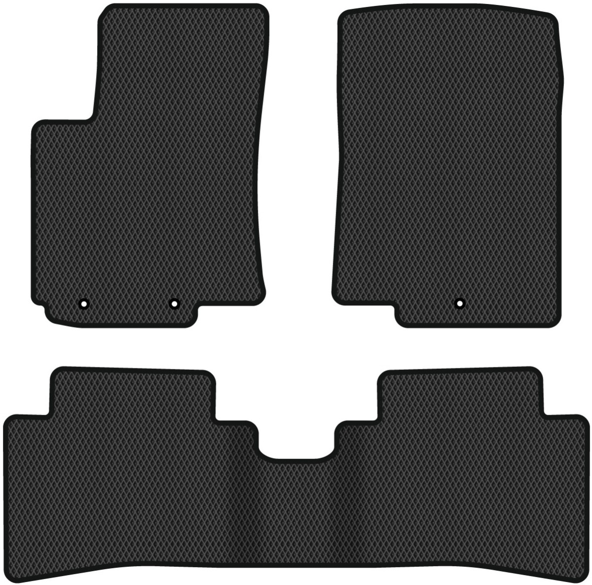 EVA килимки в салон авто EVAtech для Rio Kia 2011-2017 3 покоління Htb EU (KI3319ZB3CP3RBB) - Фото 1