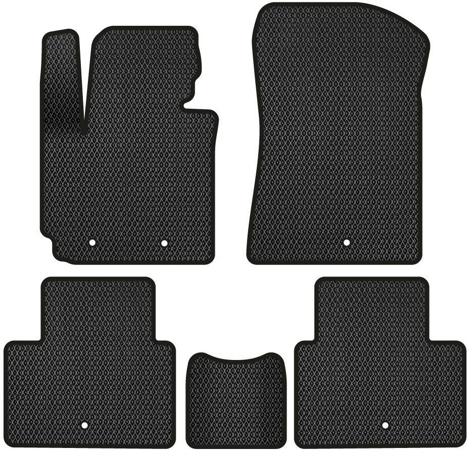 EVA килимки в салон авто EVAtech для Soul (PS) Restyling Kia 2016-2018 2 покоління Htb Korea KI33391C5KH5RBB - Фото 1