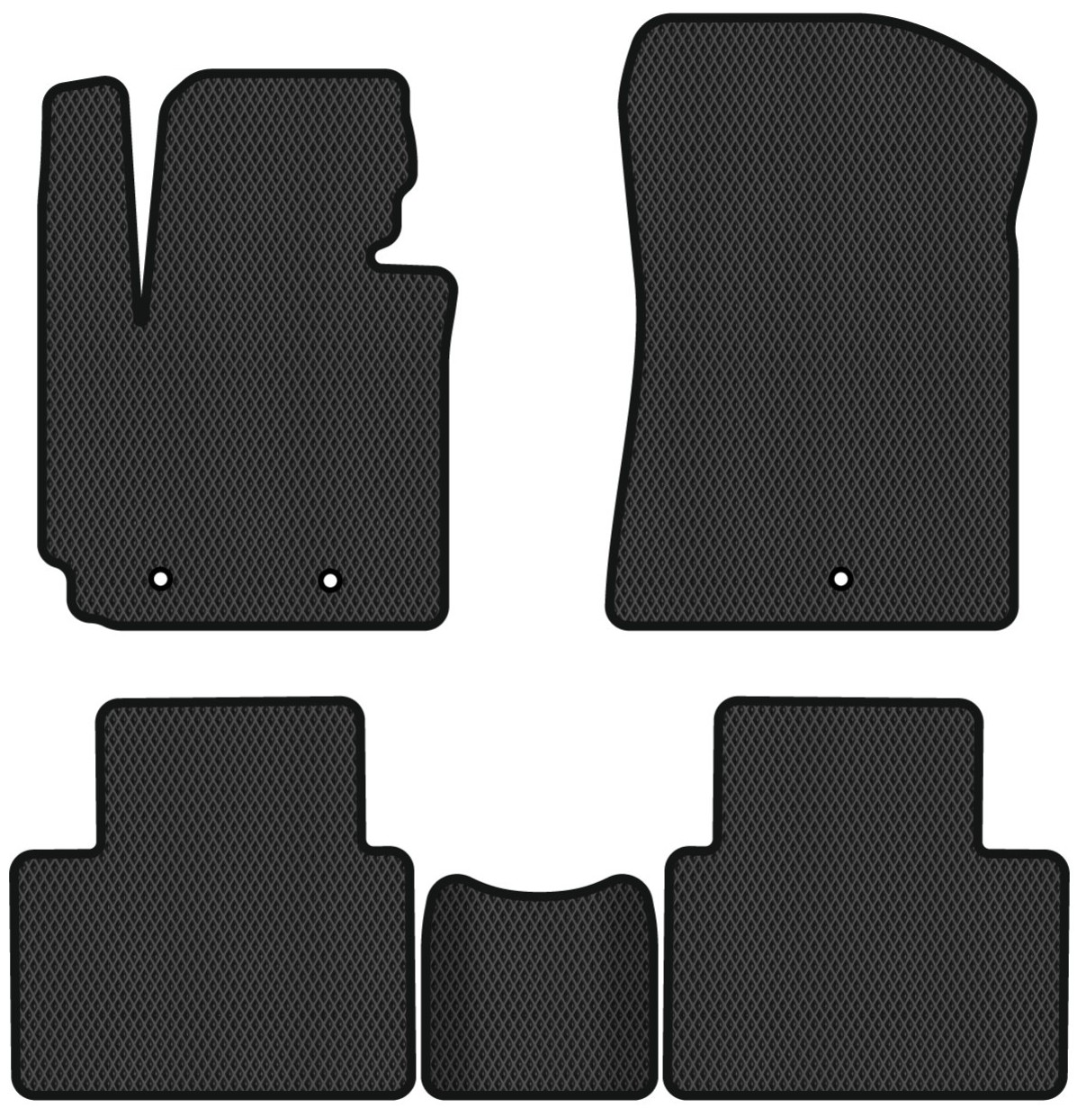 EVA килимки в салон авто EVAtech для Soul (PS) Kia 2014-2016 2 покоління Htb EU KI33394C5KH3RBB - Фото 1