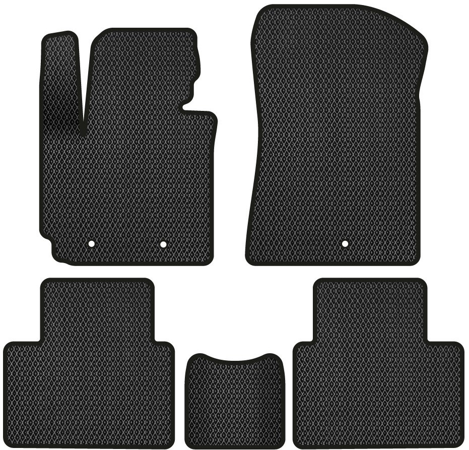 EVA килимки в салон авто EVAtech для Soul (PS) Restyling Kia 2016-2018 2 покоління Htb EU KI33396C5KH3RBB - Фото 1