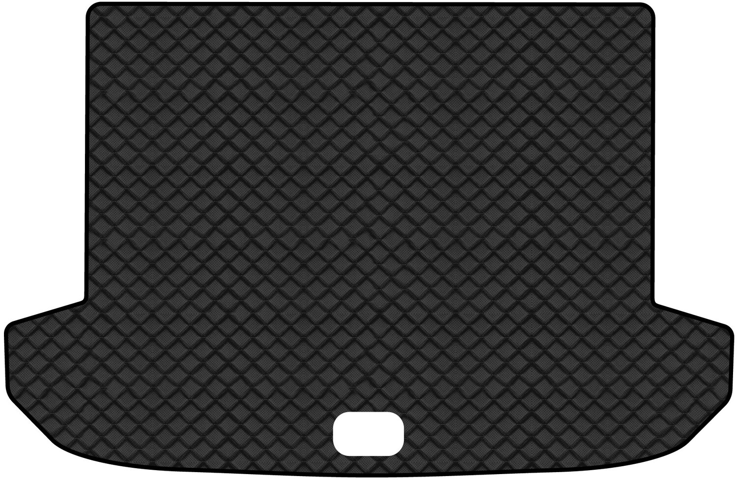 Коврик из экокожи в багажник авто EVAtech ECO для Sportage (QL) Kia 2016-2021 4 поколение SUV EU KI3356B1BBLB - Фото 1