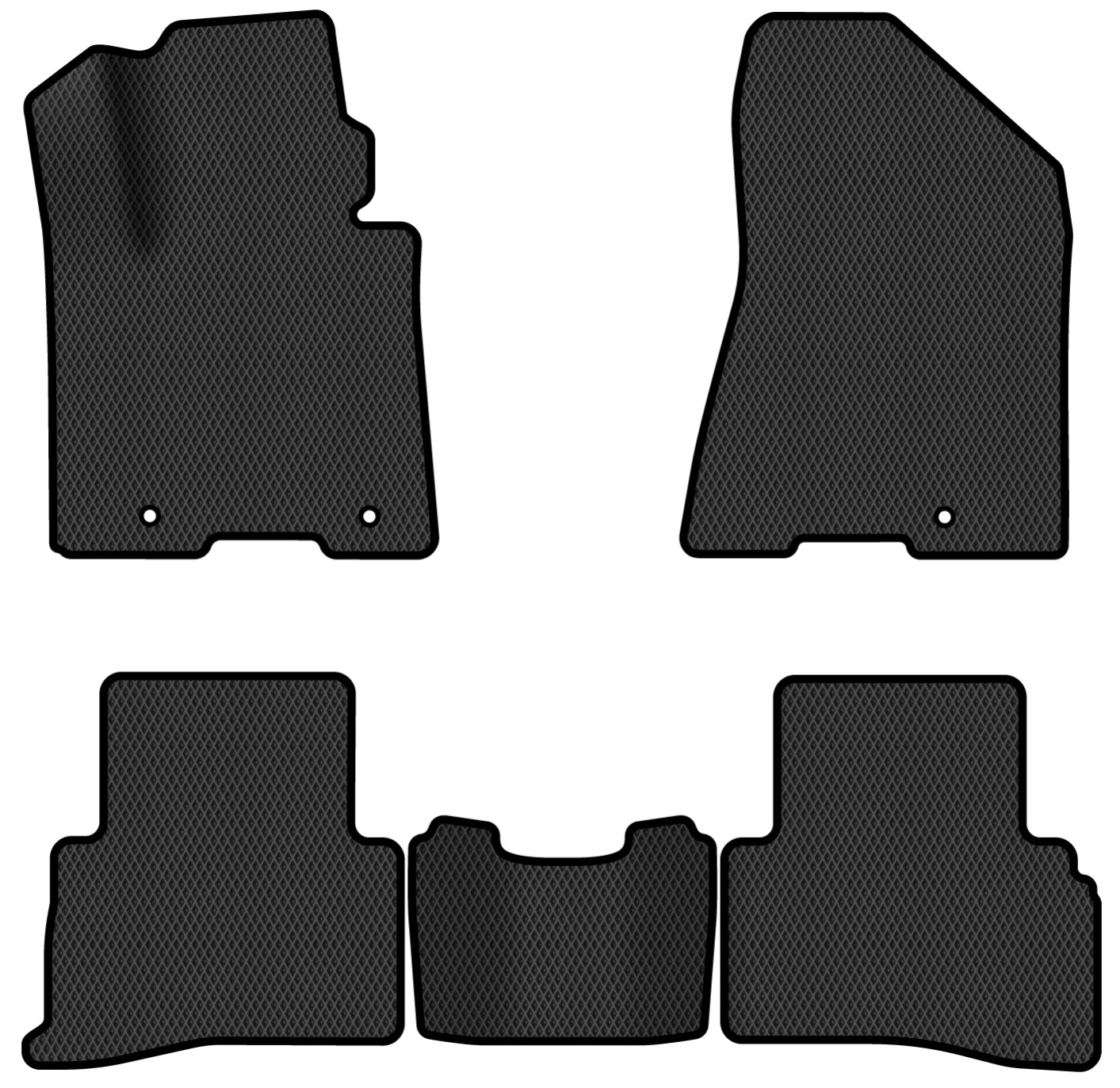 EVA килимки в салон авто EVAtech для Sportage (QL) Kia 2016-2021 4 покоління SUV EU (KI3356CE5KH3RBB) - Фото 1