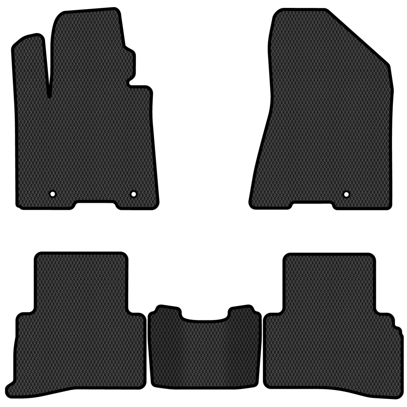 EVA килимки в салон авто EVAtech для Sportage (QL) Kia 2016-2021 4 покоління SUV EU (KI3356CV5KH3RBB) - Фото 1