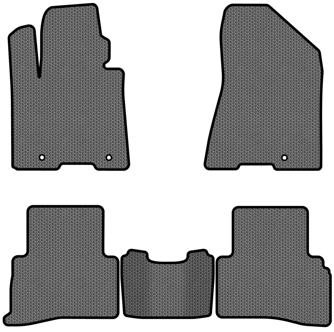 EVA килимки в салон авто EVAtech для Sportage (QL) Kia 2016-2021 4 покоління SUV EU (KI3356CV5KH3SGB) - Фото 1