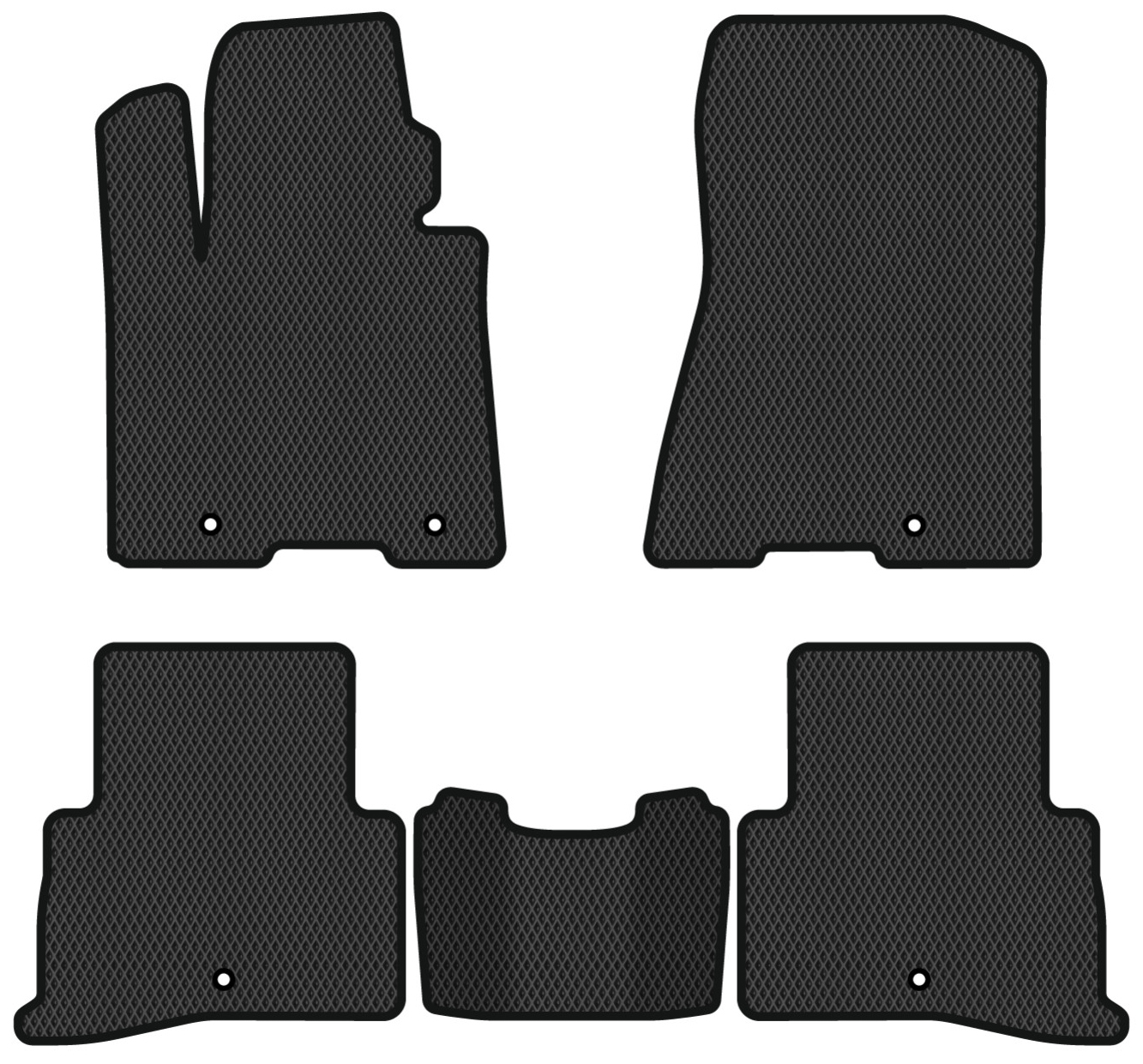 EVA килимки в салон авто EVAtech для Sportage (QL) Kia 2016-2021 4 покоління SUV USA (KI33726C5KH5RBB) - Фото 1