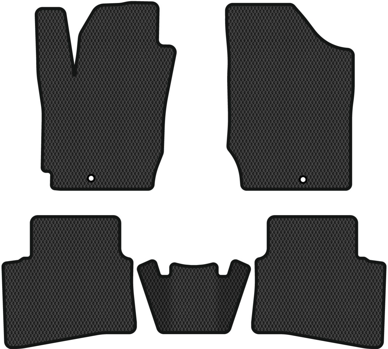 EVA килимки в салон авто EVAtech для Cerato Koup (TD) Kia 2008-2012 1 покоління Coupe EU (KI3537CV5AV2RBB) - Фото 1