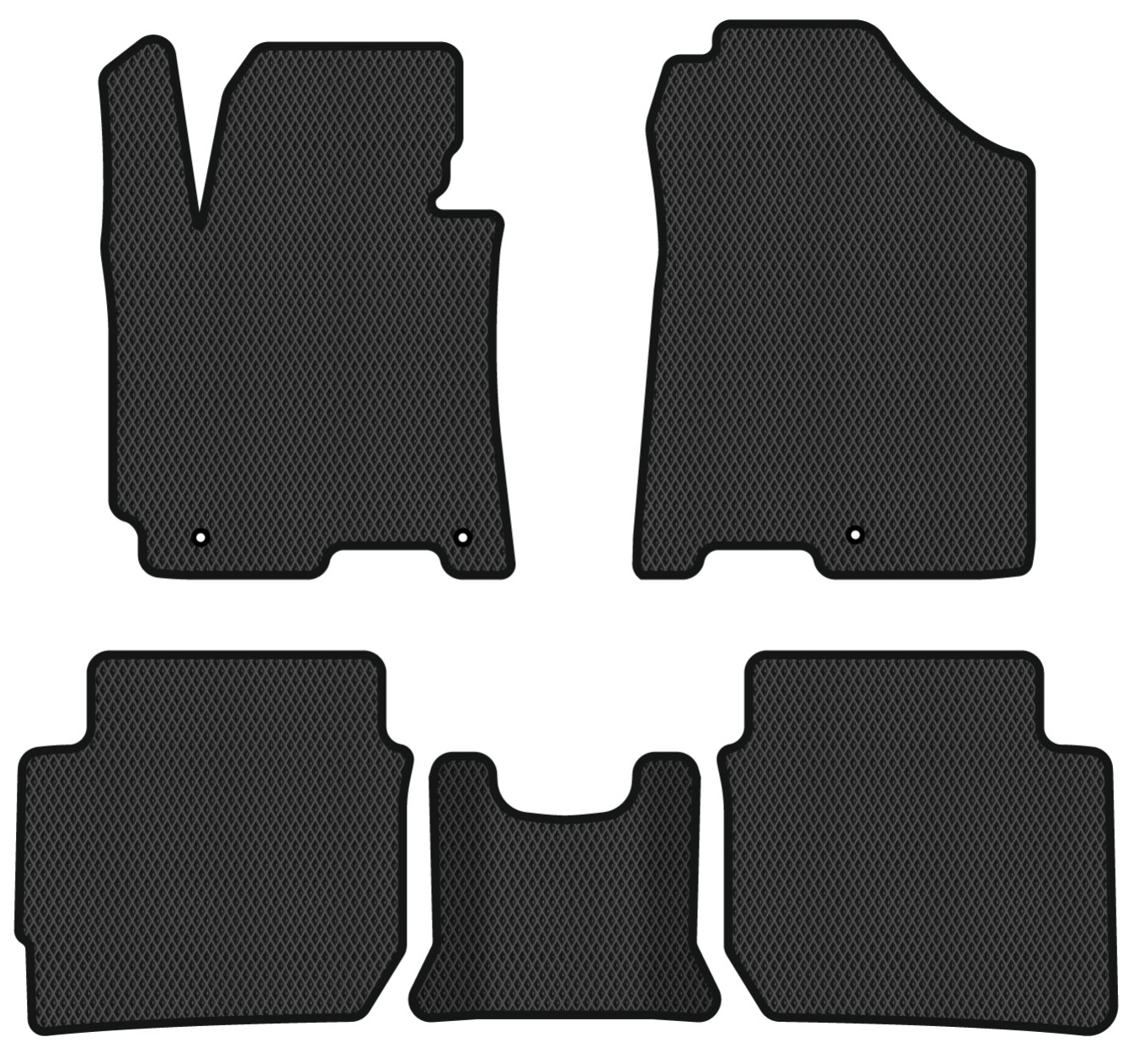 EVA килимки в салон авто EVAtech для Cerato (YD) Kia 2012-2018 3 покоління Sedan EU (KI3784CV5CP3RBB) - Фото 1