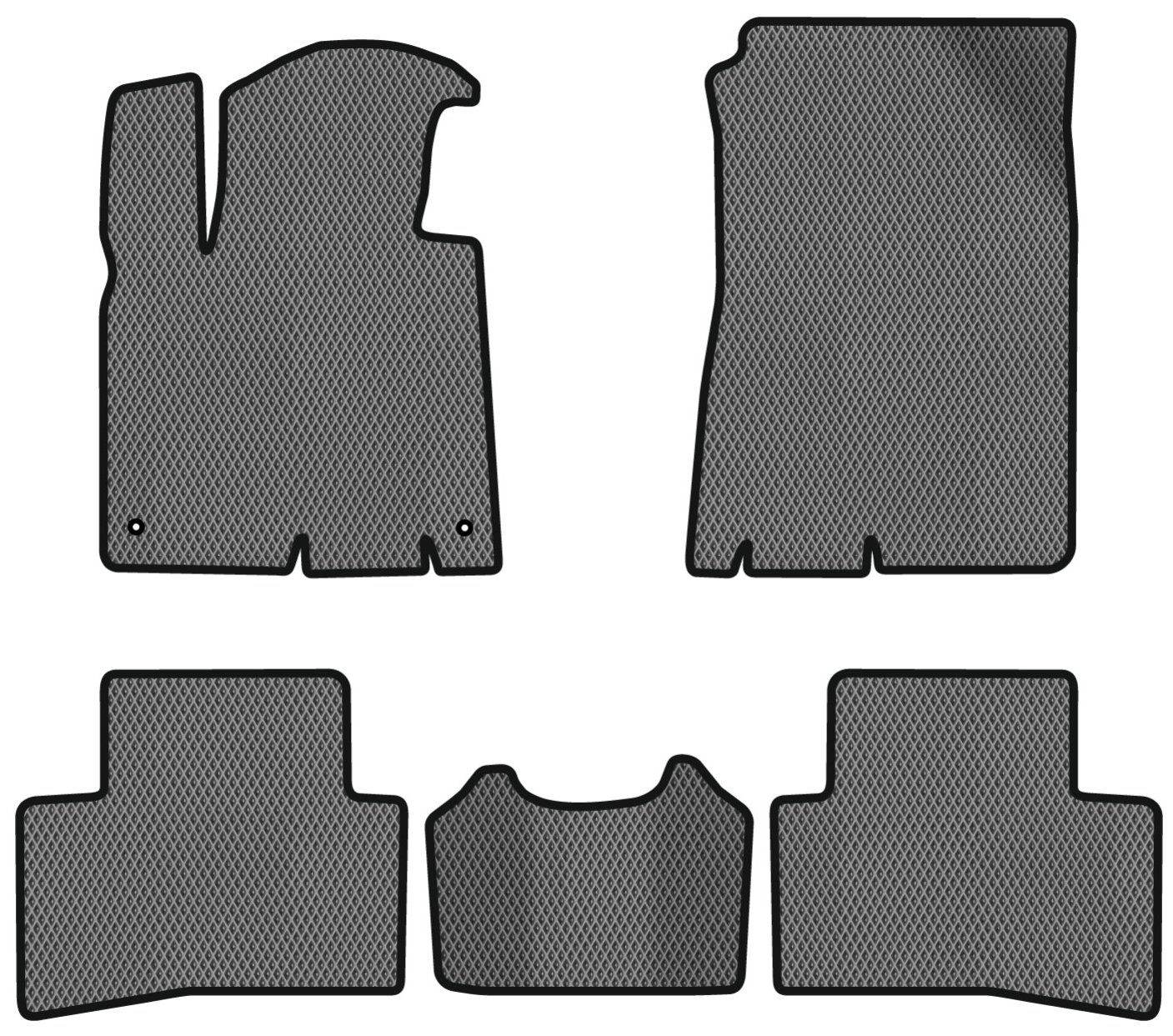 EVA килимки в салон авто EVAtech для Sportage (NQ5) Kia 2021 5 покоління SUV EU (KI42641C5LA2RGB) - Фото 1