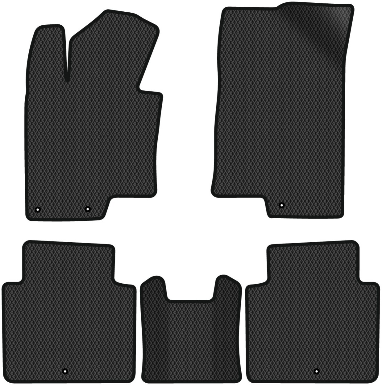 EVA коврики в салон авто EVAtech для Optima Hybrid (TF) Kia 2010-2016 3 поколение Sedan USA (KI43846COO5LA5RBB) - Фото 1