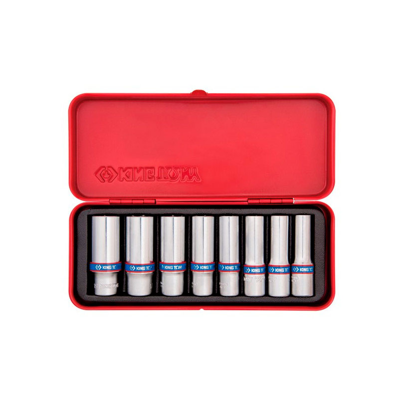 Купити Набір торцевих голівок KING TONY 3/8'' 8 шт. (3508MR) - Фото 1 Набір торцевих голівок KING TONY 3/8'' 8 шт. (3508MR) - Фото 1