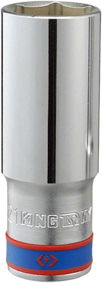 Торцева голівка KING TONY 1/2" довга 13 мм (423513M) - Фото 1