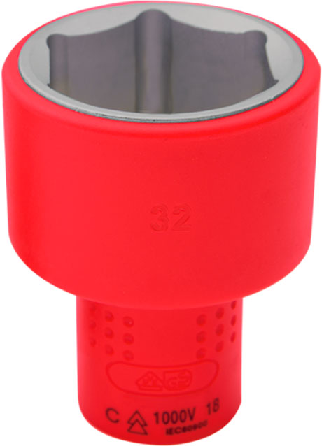 Торцевая головка KING TONY 14 мм 1/2'' VDE (4335VE14M) - Фото 1