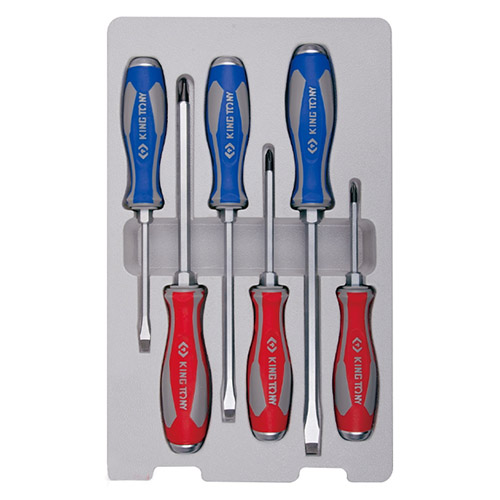 Набор отверток KING TONY 6 шт. (30206MR) - Фото 1