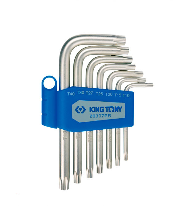 Купити Набір торцевих ключів KING TONY 8 шт. Т10 - Т40 (20307PR) - Фото 1 Набір торцевих ключів KING TONY 8 шт. Т10 - Т40 (20307PR) - Фото 1