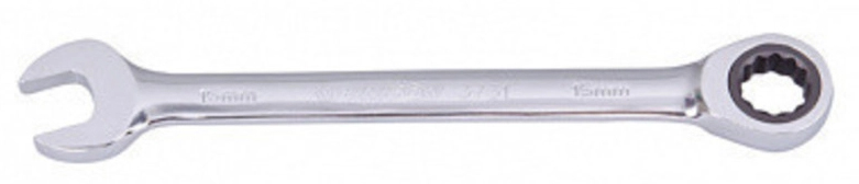 Ключ комбiнований KING TONY 27 мм з тріскачкою (373127MUS) - Фото 1